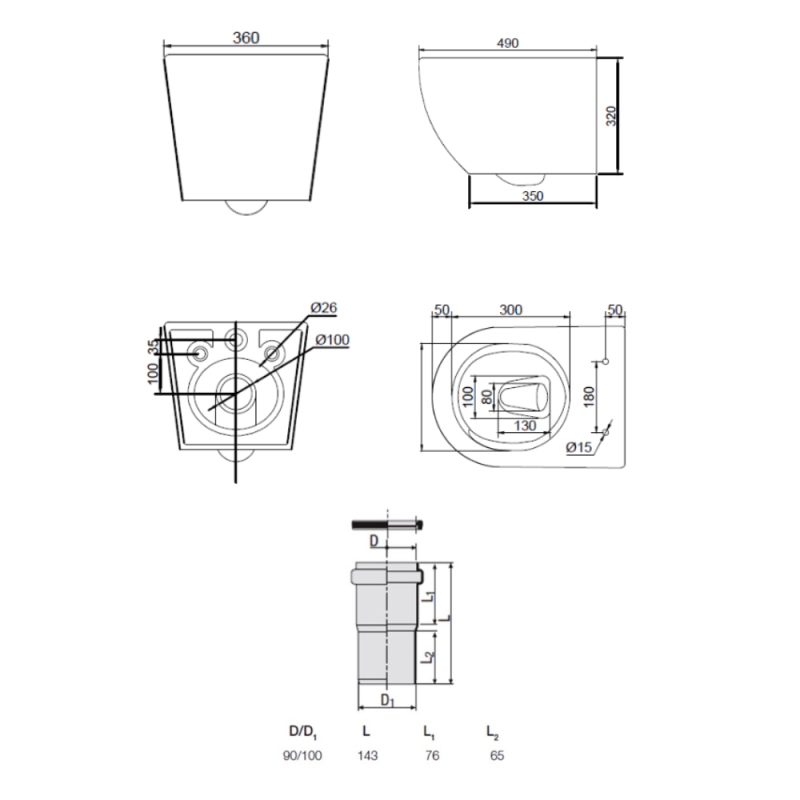 Rapid SL pack WC bâti-support + WC suspendu Ceramia PixL + abattant SoftClose + set d'isolation + plaque chrome (GRCEPXWT01-FR) - 5