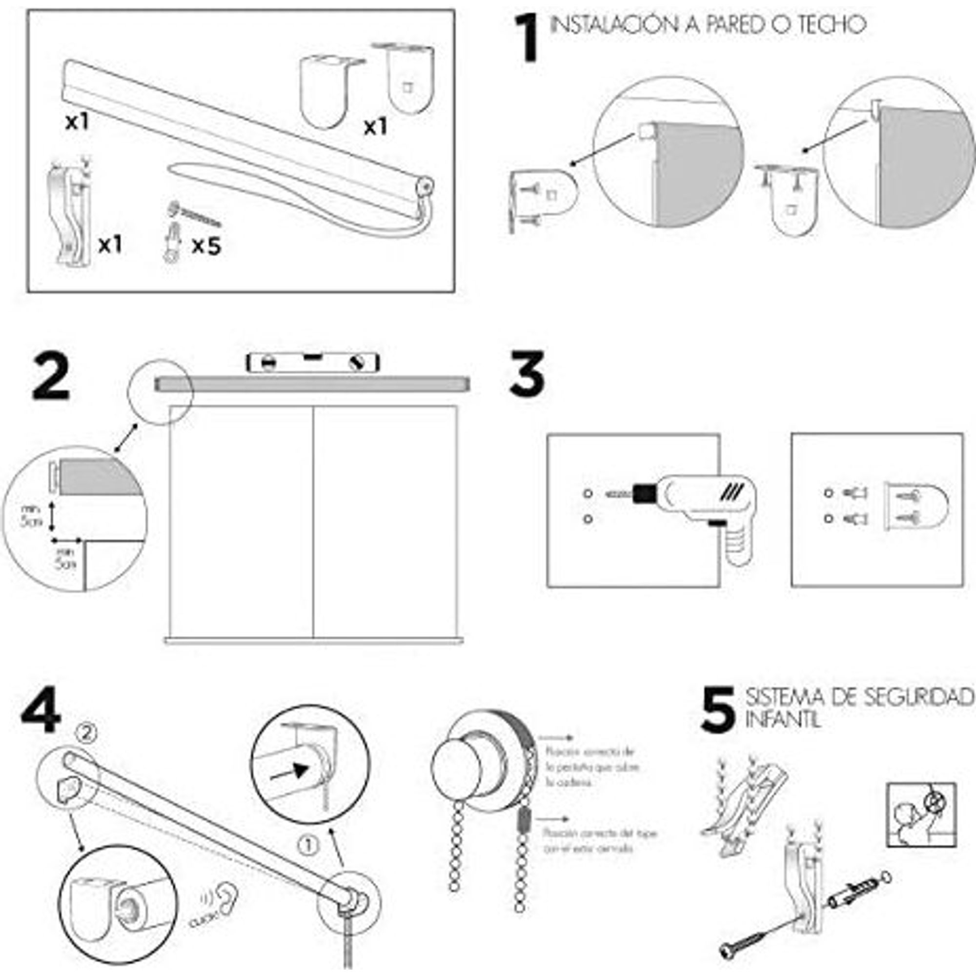 ECOMMERC3 | Tenda a Rullo Traslucida misura 110x180 - Tenda in Tessuto misura 107x175 - Tenda Termoisolante - 5