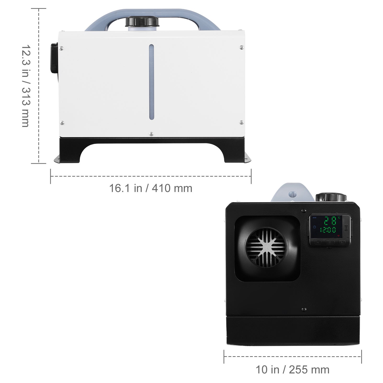 Chauffage diesel 5-8 kW,SucceBuy chauffage à air diesel portable avec télécommande et écran,chauffage rapide et silencieux pour camion,fourgonnette - 2