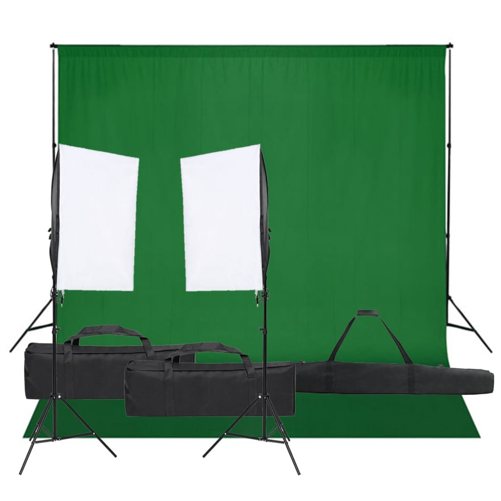Soporte Estudio Fotografía Kit Soporte Fondo Fotográfico 30x10 Pies -  Estudio Profesional Con 9 Abrazaderas Y Bolsa Transporte Barras Aluminio  Ajustables, image size:1024x1024