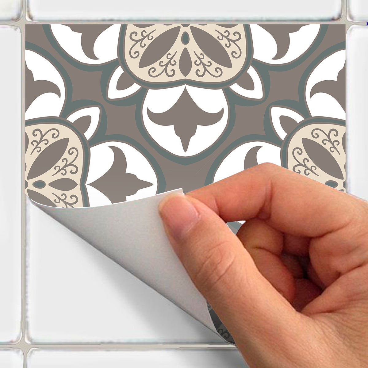 24 adesivi piastrelle di cemento azulejos amador - Sticker adesivo - adesivi murali - 24stickers15x15cm - 4