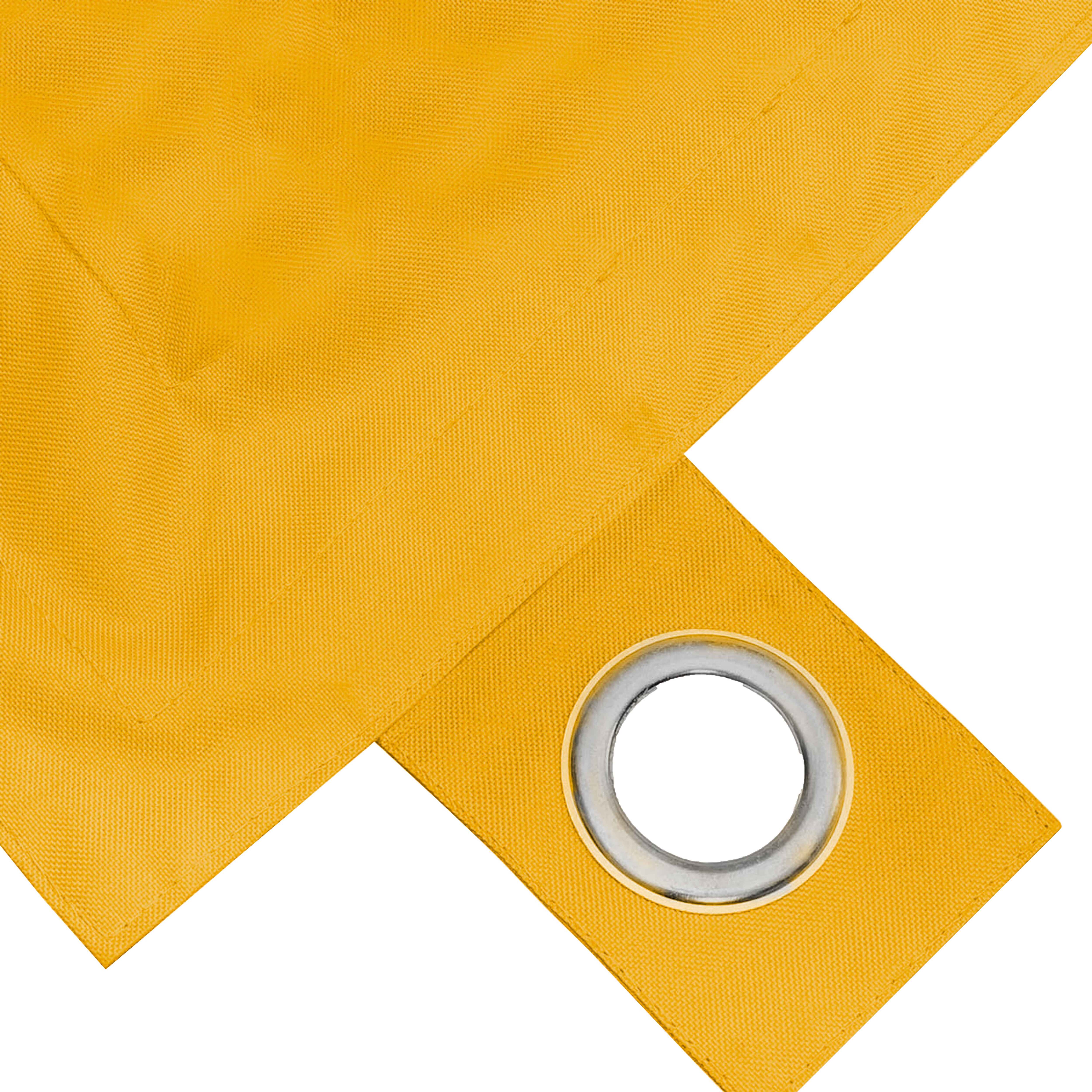 Housse vide de coussin de sol XL jaune - 3