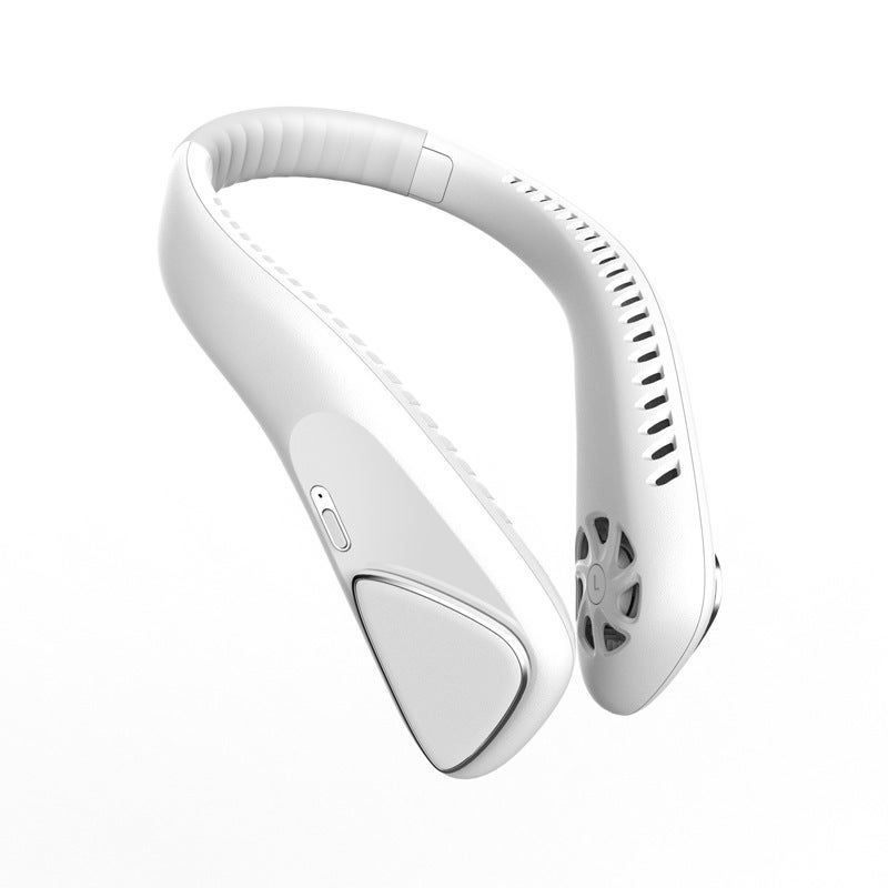 Ventilateur de cou portable rechargeable 4000 mAh sans lame coupe vent Silencieux 3 vitesses de temps de travail Convient - Bricolage