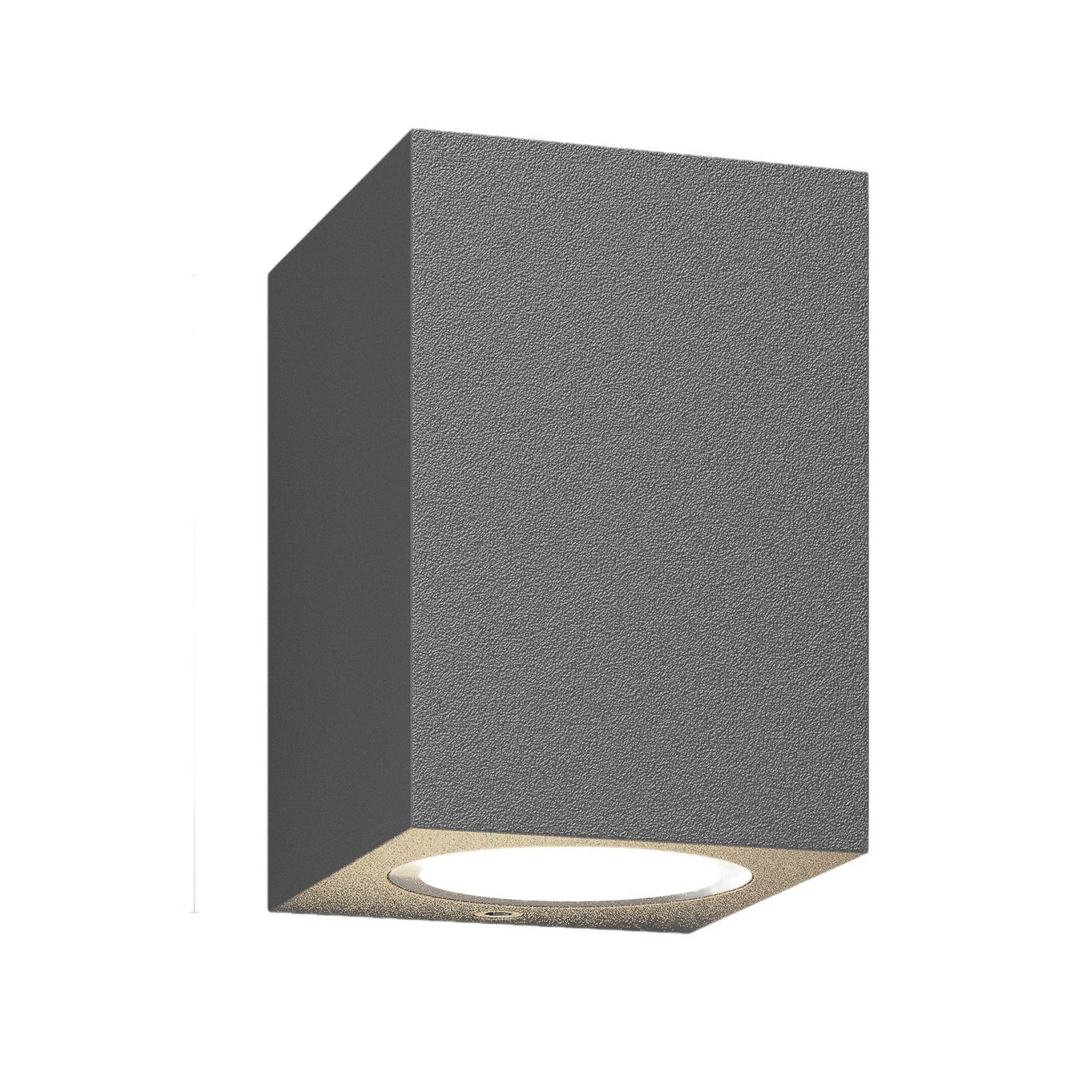 Lucande Aplique Para Exterior Aurelien, Gris, Metal, 12,5 Cm, IP54, Lámparas De Pared Para Exterior Aplique, Lámpara LED Para Exterior, Aplique Para | Leroy Merlin