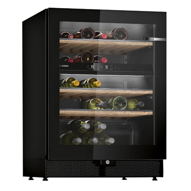 Cave à vin 44 bouteilles double zone noir - Bosch KWK16ABGB