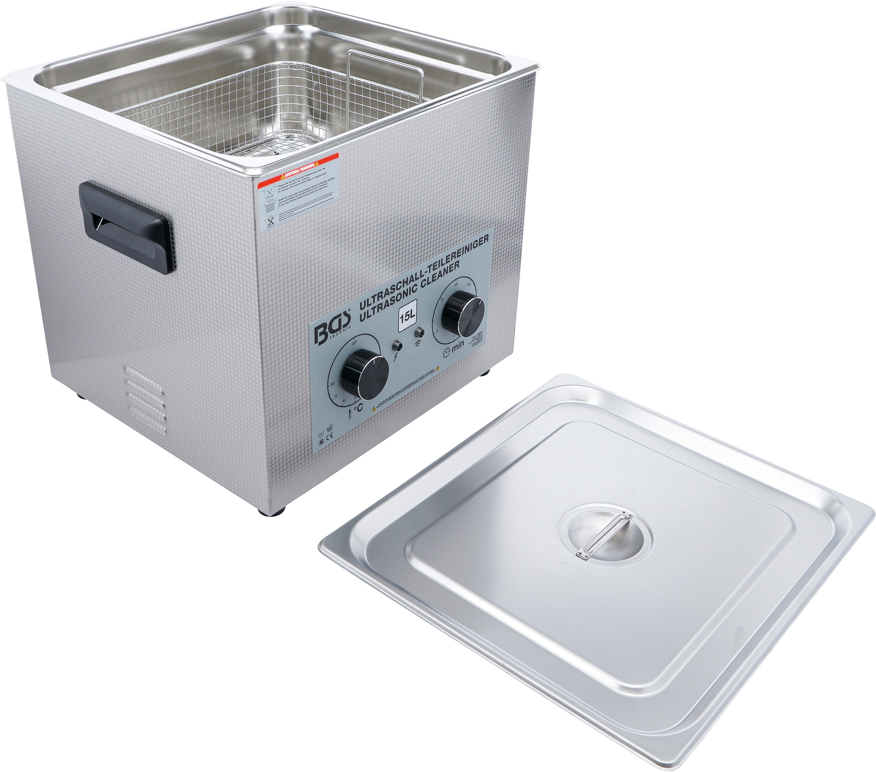 BGS Ultradźwiękowy Zmywacz do Części 15 l - 6881