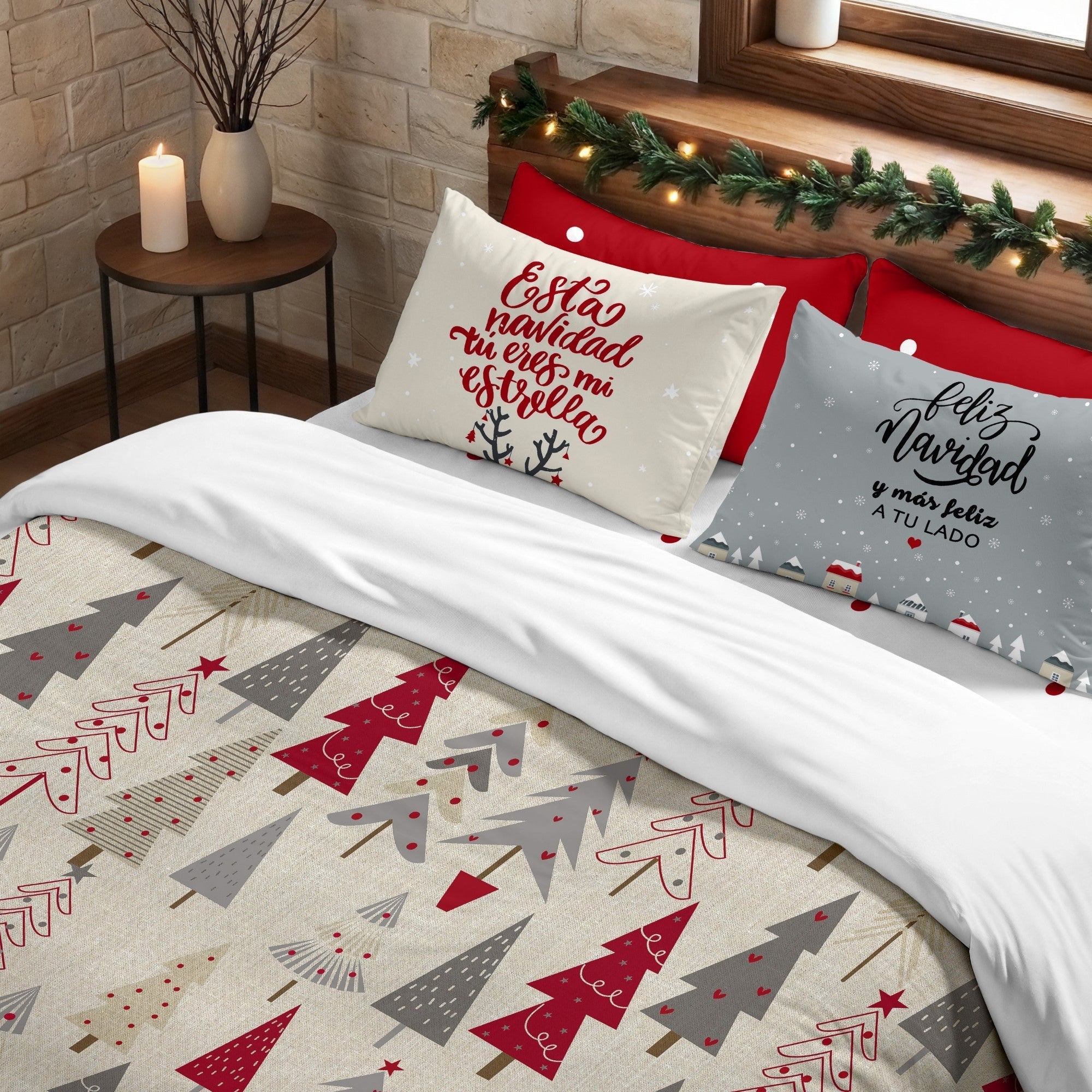 Housse de couette avec boutons-pression Laponia 6 140x200 cm - 3