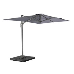 Outsunny Set di 4 Pesi per Supporti per Ombrellone a Braccio, Base per
