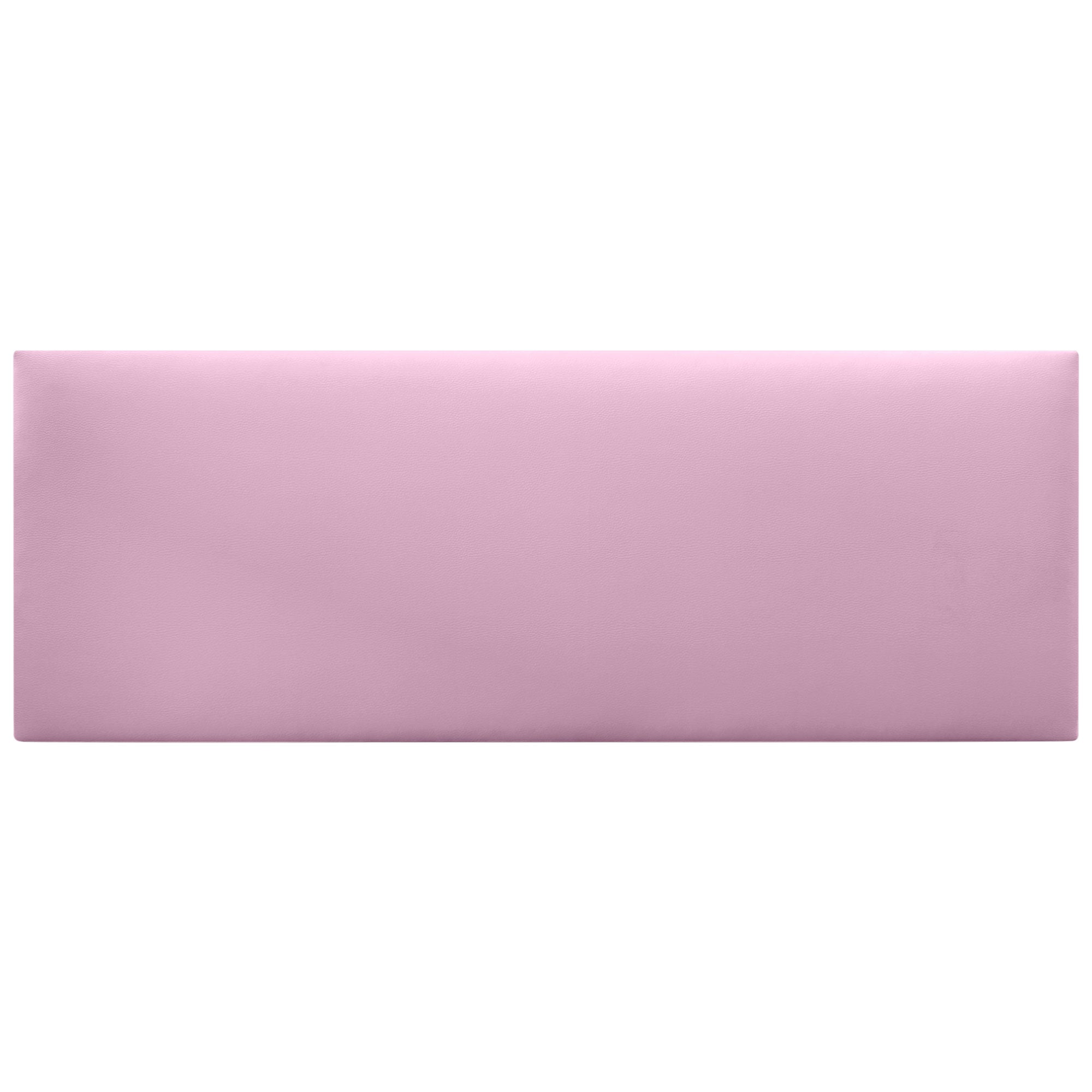 DHOME Cabecero de Polipiel Liso cabeceros Cabezal tapizado Cama (Polipiel Rosa, 145cm (Camas 120/135/140)) - 3