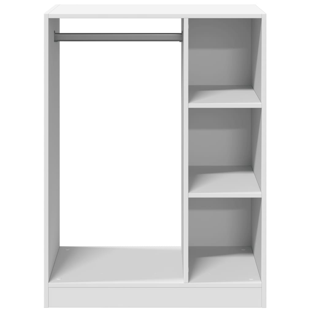 Garde-robe blanc 77x48x102 cm bois d'ingénierie vidaXL - 5