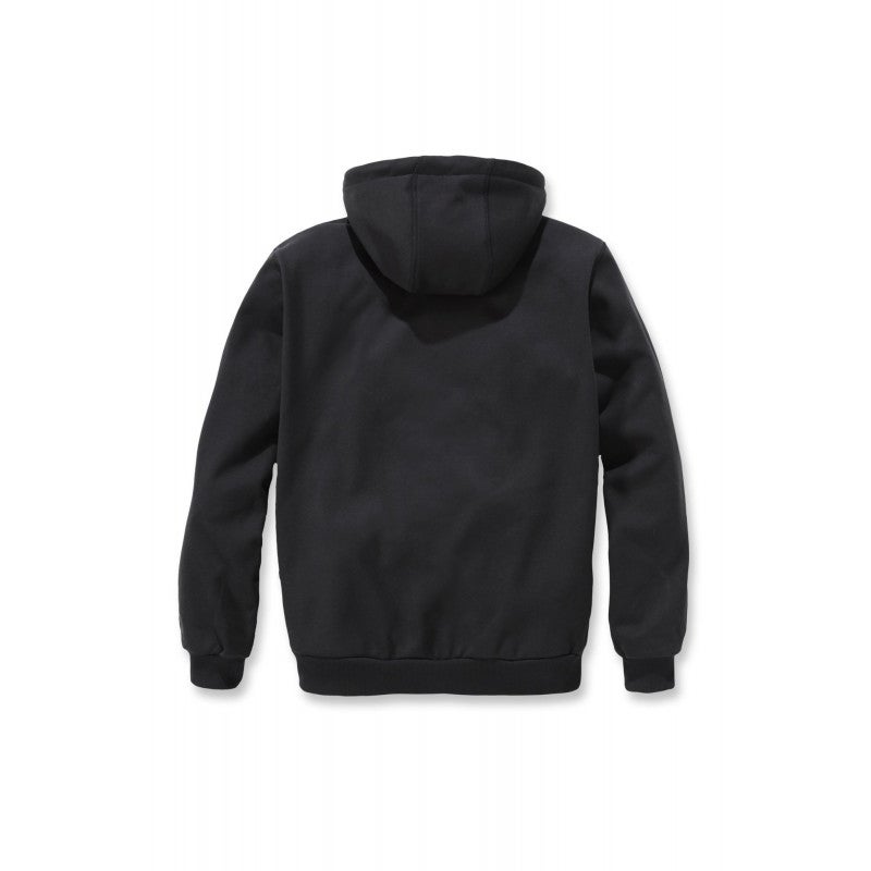 Sweat à capuche zippé déperlant et anti-vent CARHARTT - Noir - Taille L - 3