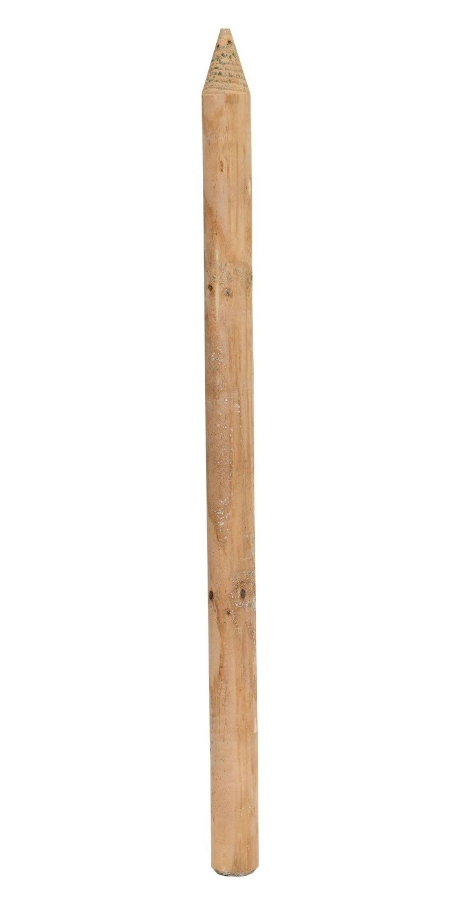 Poteaux Ronds en bois imprégnés fraisées 120cm 6cm - 2