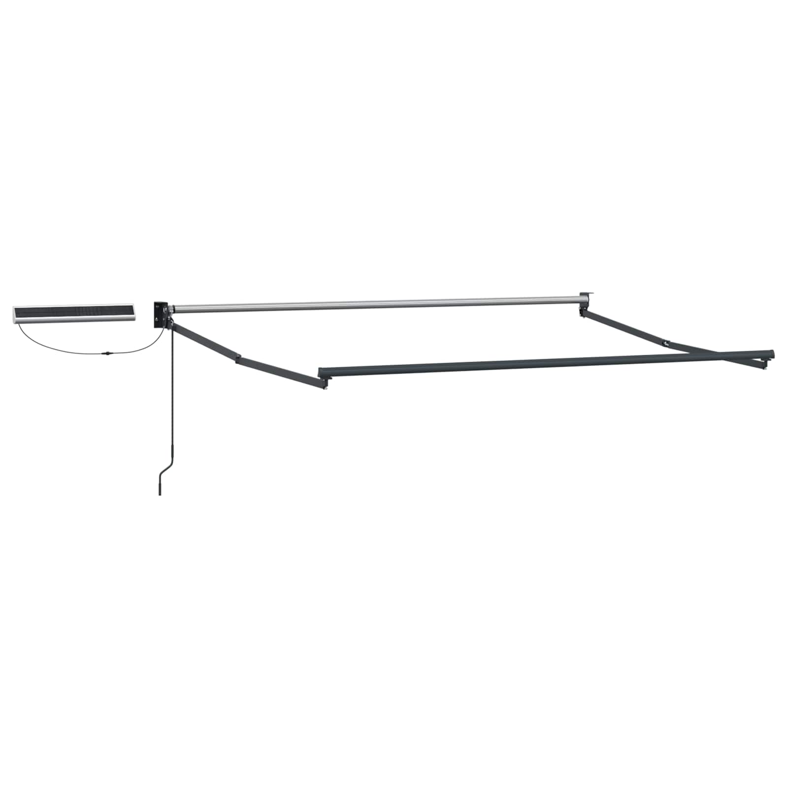 Store banne électrique solaire sable pour la terrasse, 3,5 × 2,5 m ...