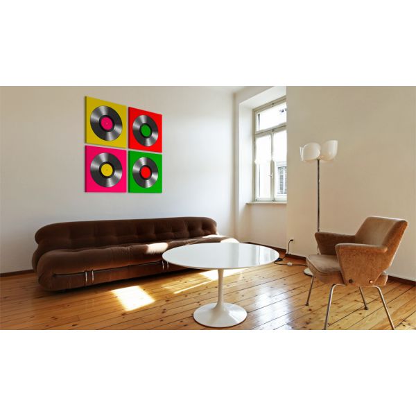 Tableau pop art - 80 x 80 cm - 80 x 80 cm | Leroy Merlin