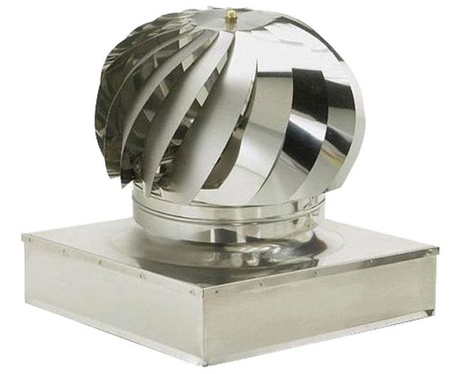 Fumaiolo Comignolo Girevole Quadrato E Rettangolare In Acciaio Inox Con fumaiolo-comignolo-girevole-quadrato-e-rettangolare-in-acciaio-inox-con