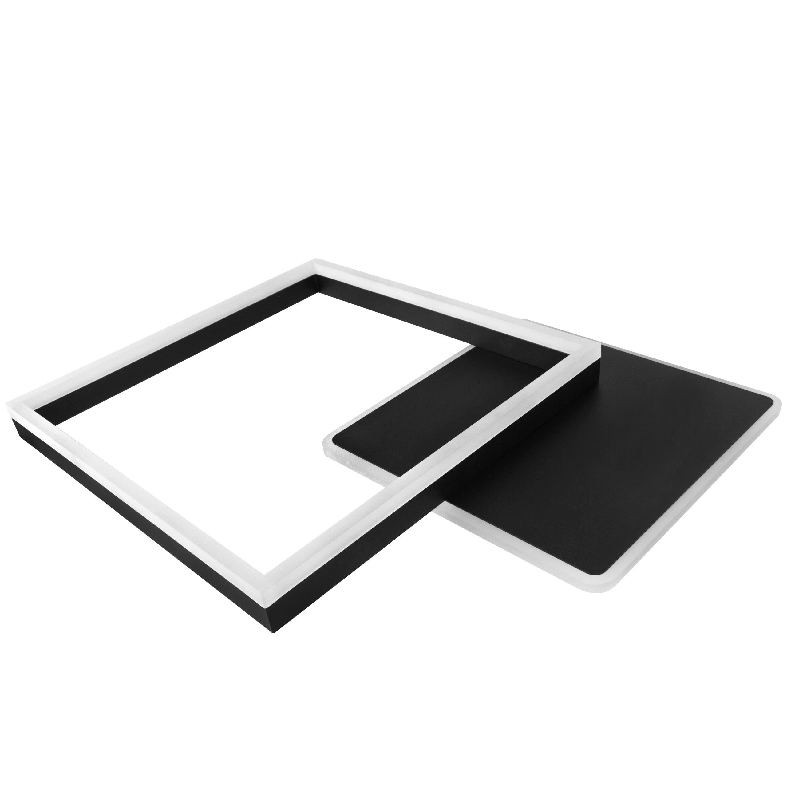 Żyrandol LED 40W 55x47cm IP20 4000K neutralna biel czarny XUDO