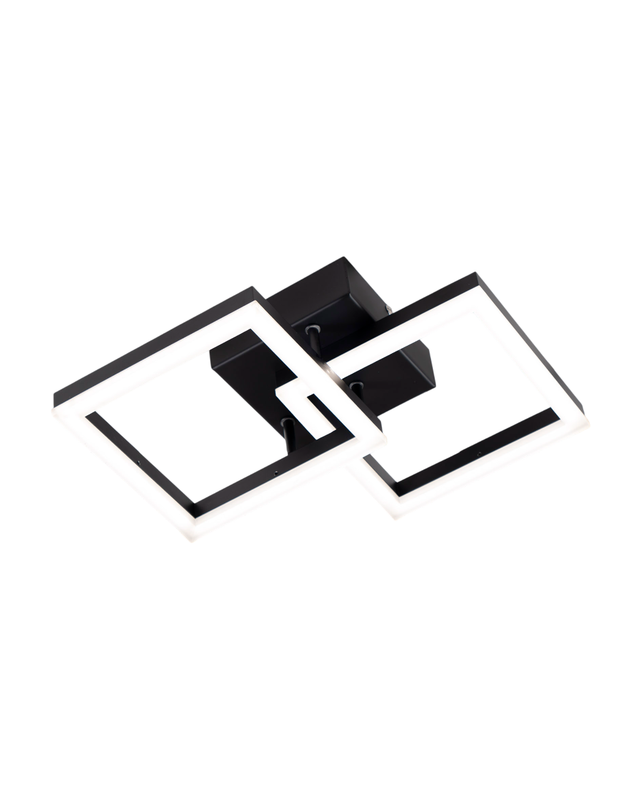 BARD nowoczesna lampa sufitowa LED 21W czarna 3394-28-101 Fabas Luce
