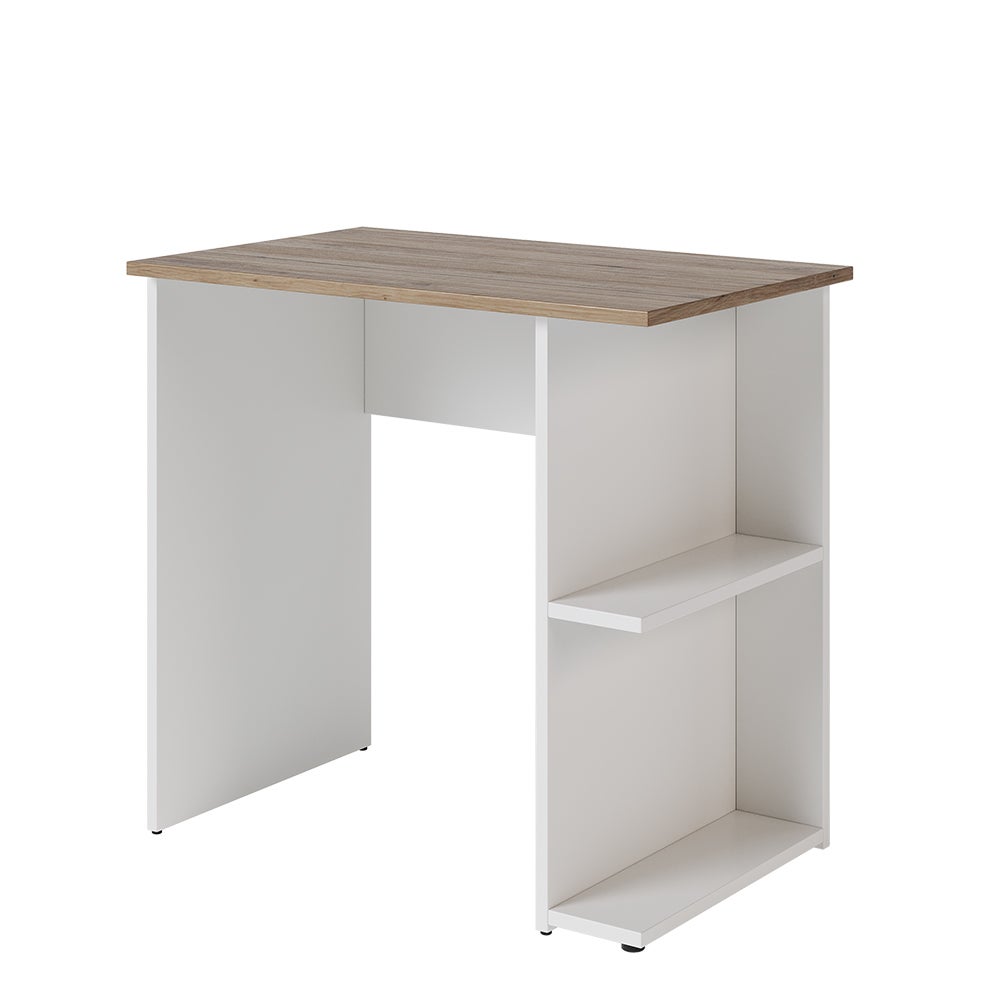 Vicco Biurko Simple, Biały/Artystyczny, 80 x 50 cm