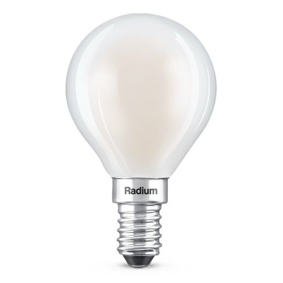 Radium E14 – 4.2W – 470 lm – 3000 K – Ampoule LED Sphérique équivalente ...