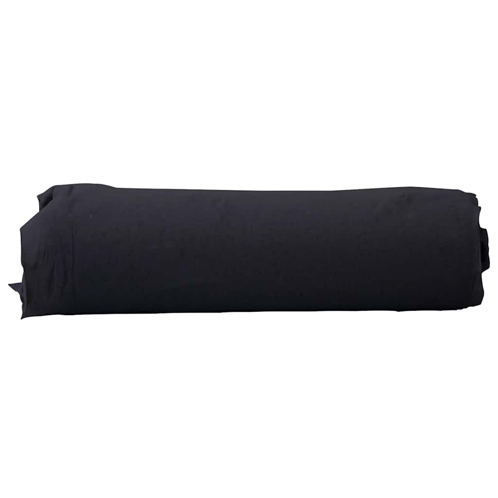 Membrane géotextile noir 1 x 50 m fibre de polyester - 6