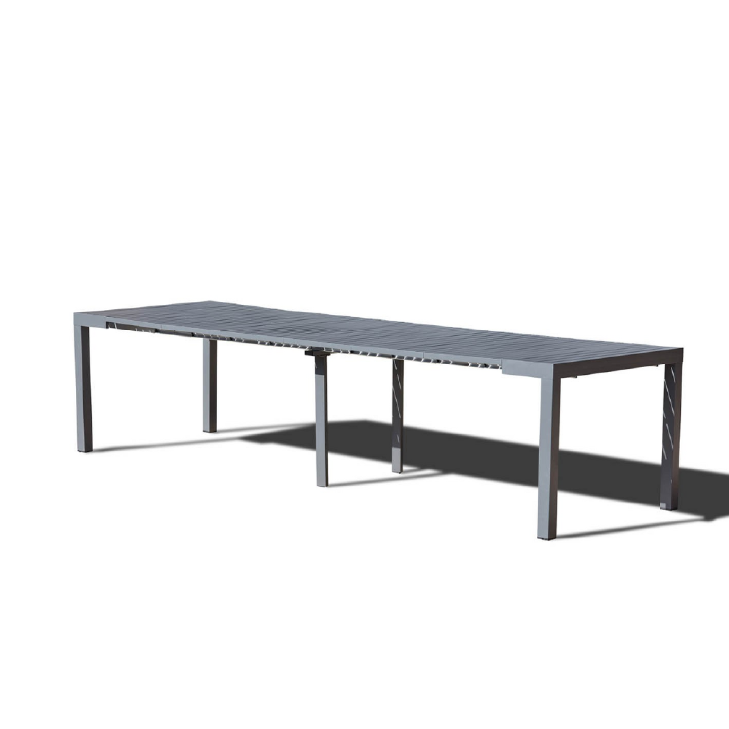 Console extensible 2 à 12 places en aluminium OLHAO - 2