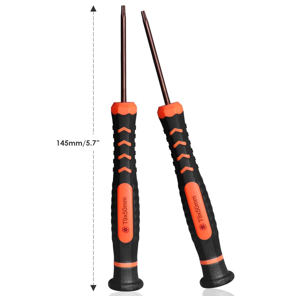 Bit T8 TR8 T8H Per PlayStation Cacciavite Torx Di Sicurezza Per PS5 E PS4 - Set 4 Punte T8, TR8, T8H, Modello P&S 8800C Set Utensili Per PS5 PS4