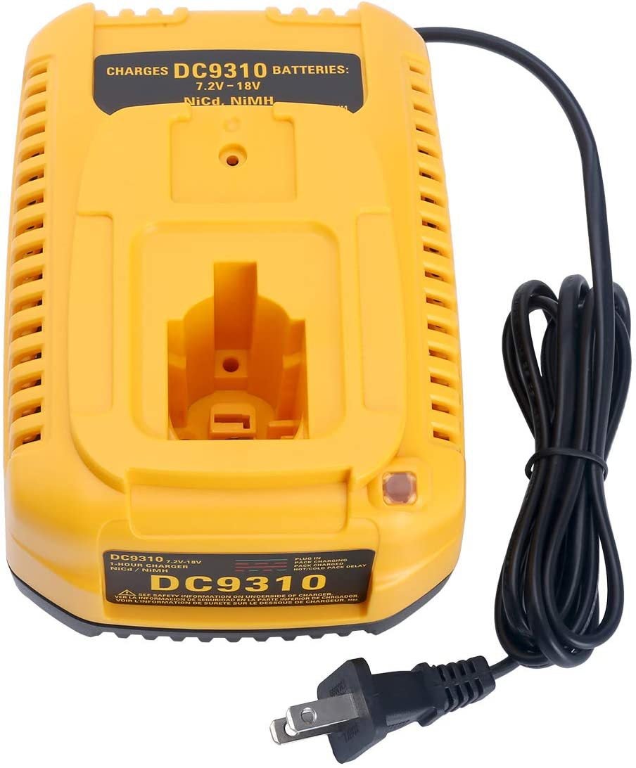 Ładowarka DC9310 do akumulatorów DeWalt Ni-Cd/Ni-Mh 7.2-18V – Kompatybilna z DC9096, DC9098, DC9099, DW9096, DE9057