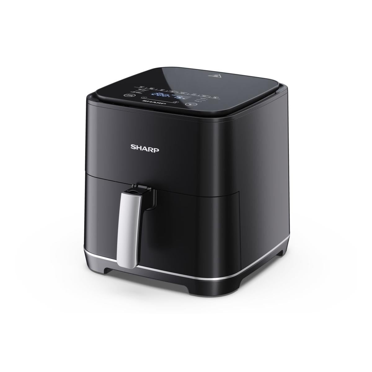 Sharp Freidora De Aire Caliente Independiente Af-Gs552ae-B De 5,5 L Y 1650 W, Color Y Negro/Plateado , Leroy Merlin