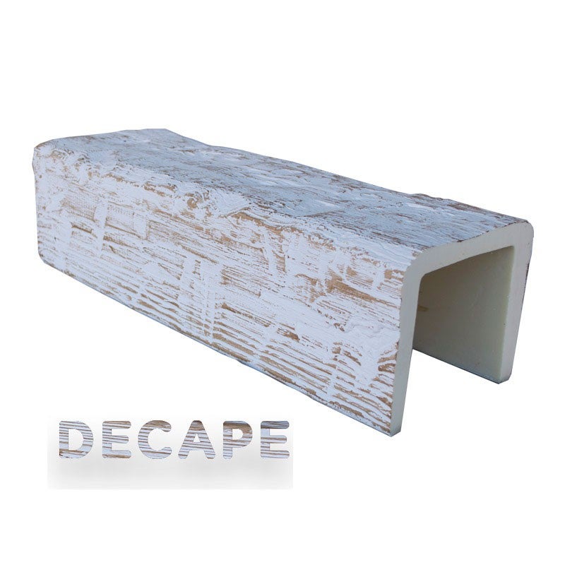 Decoracion Poliuretano  Viga Imitación Madera Color Decape 15X18,5X300 Cm Fabricada En Poliuretano , Leroy Merlin