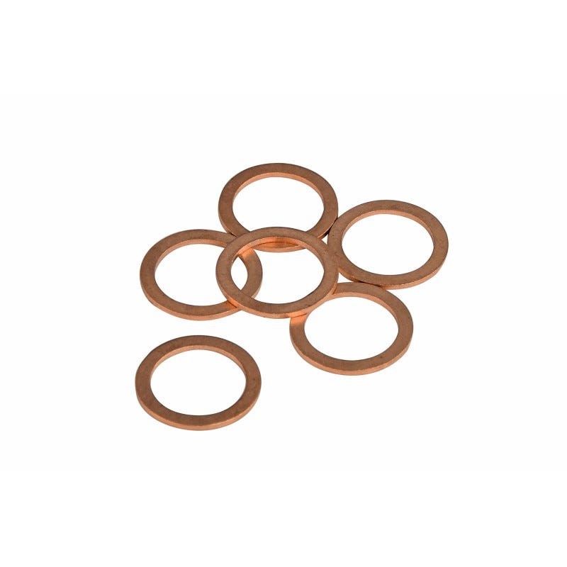 Joint rondelle aluminium de bouchon de vidange 14x20x1,50mm - Pièces Joint rondelle aluminium de bouchon de vidange 14x20x1,50mm - Pièces