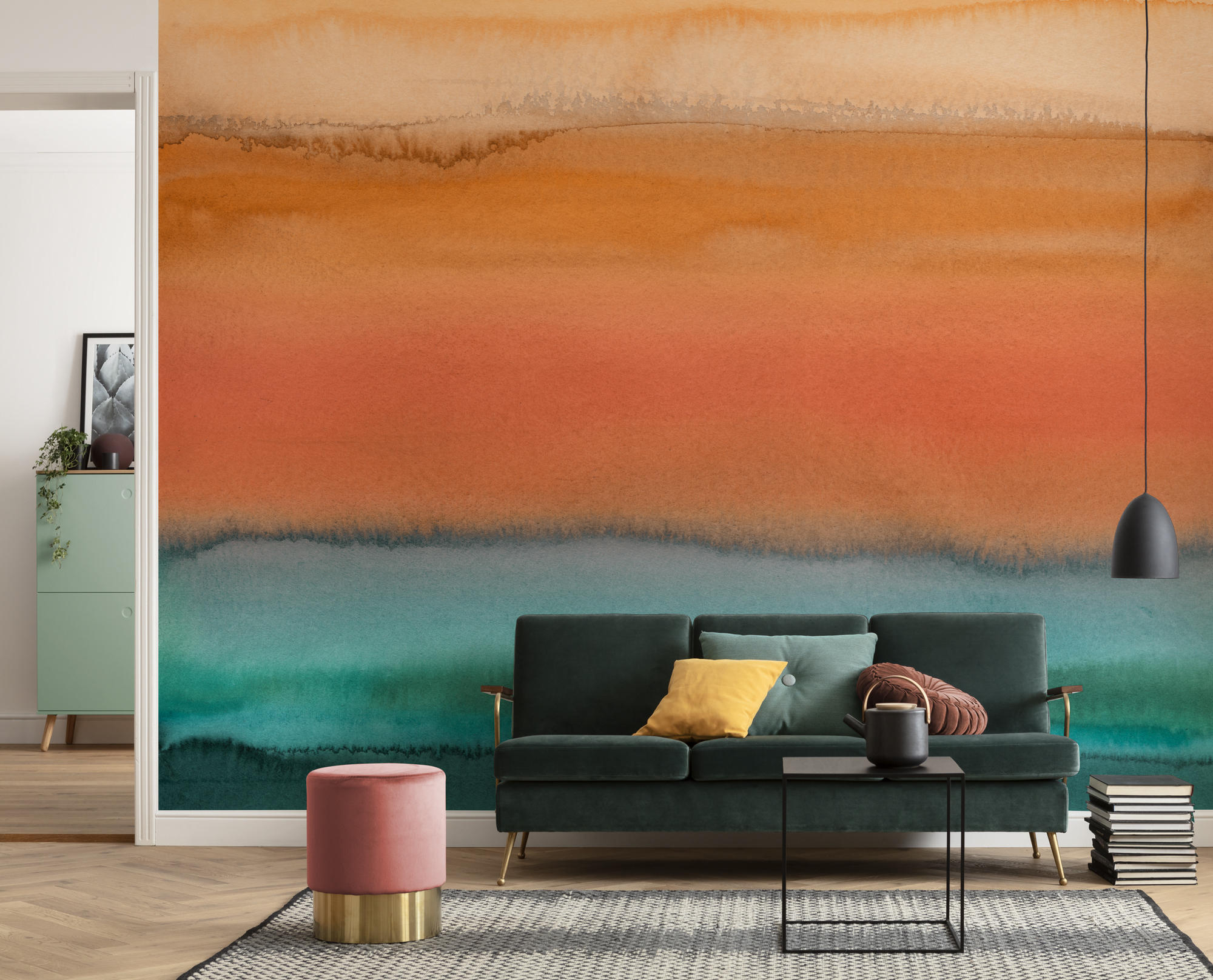 Papel pintado no tejido panorámico de komar - risveglio - talla: 300 x 250 cm