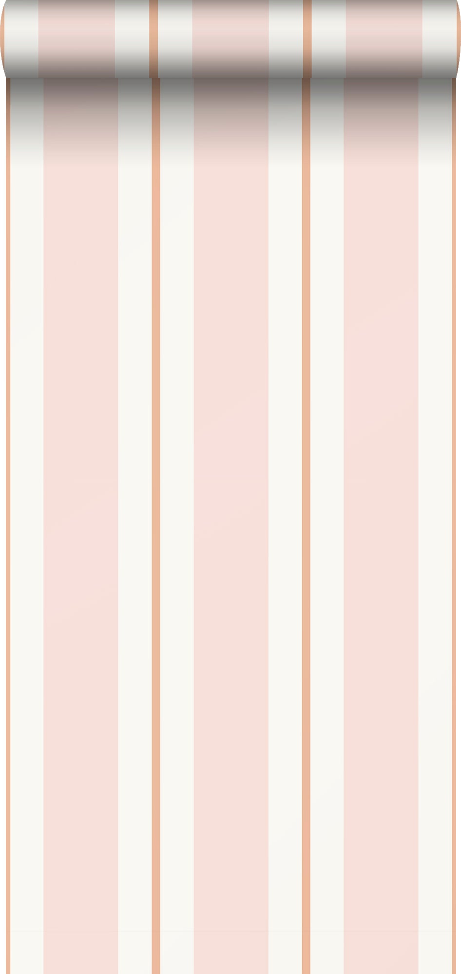 Tapeta paski różowym - 53 cm x 10 m - SANDERS &amp; SANDERS