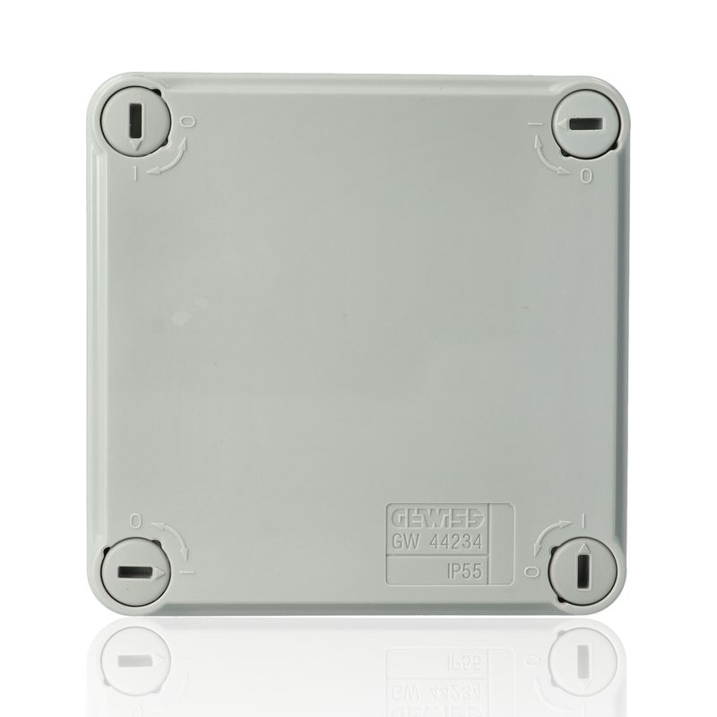 Scatola Derivazione Stagna IP66 100x100x50mm - MARLANVIL Cassetta Parete Liscia