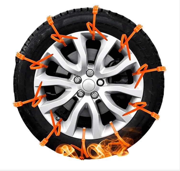 Honeyhouse Lot De 10 Chaînes à Neige Universelles Antidérapantes - Pour Voiture, Camion, SUV En Conditions Hivernales