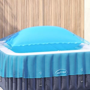 Coussin Gonflable Hivernage Pour Piscine Rond 150 Cm - PVC, Avec Corde - Protège La Bâche Contre L'Eau Et Les Feuilles