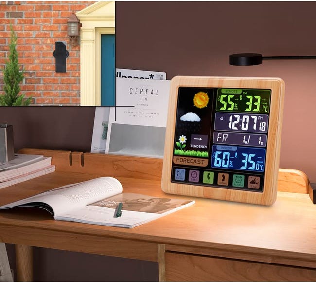 LaBlanc - Stazione meteorologica wireless 3 in 1 per interni ed esterni, termometro, igrometro LaBlanc - Stazione meteorologica wireless 3 in 1 per interni ed esterni, termometro, igrometro