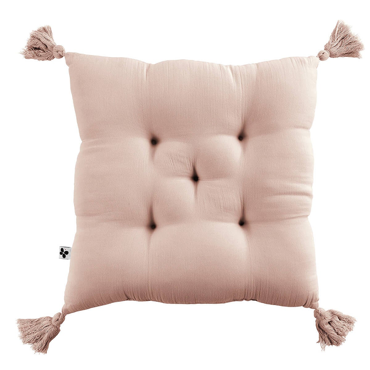 AltoBuy OUREA Coussin Tête De Lit 50x80cm - Gaze De Coton Granit - 5 Passants