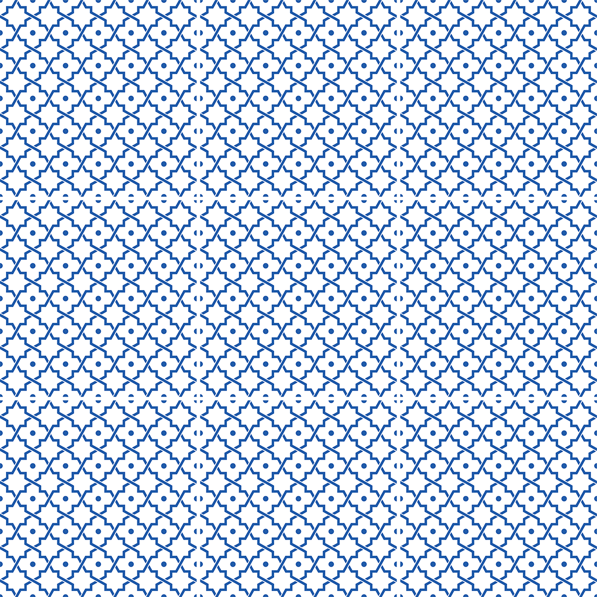 9 adesivi piastrelle di cemento orientale Tataouine - Sticker adesivo - adesivi murali - 9stickers20x20cm - 2