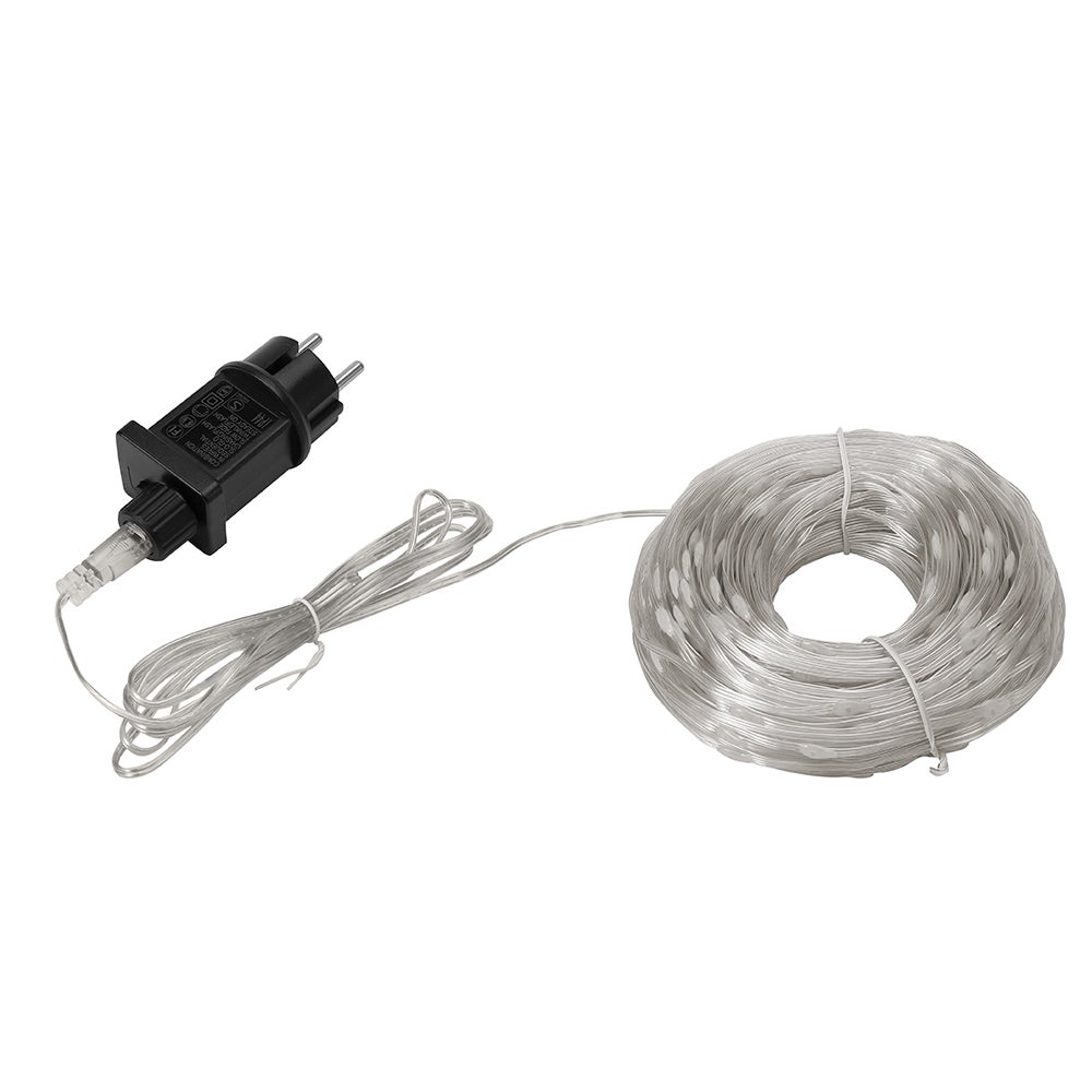 Guirlande Lumineuse Intérieur Exterieure 50 m 400 LED IP67 étanche,Fonction mémoire et minuterie, 8 modes, décoration de fête pour Noël, Blanc chaud - 2
