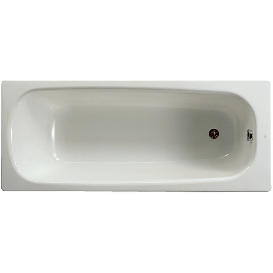 Baignoire Contesa non percée 160x70 blanc | Leroy Merlin