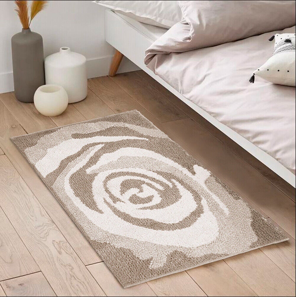 valneo Scendibagno in Puro Cotone Grigio, 50x70cm di Prima qualità 800 g/m² - Tapetino per Bagno