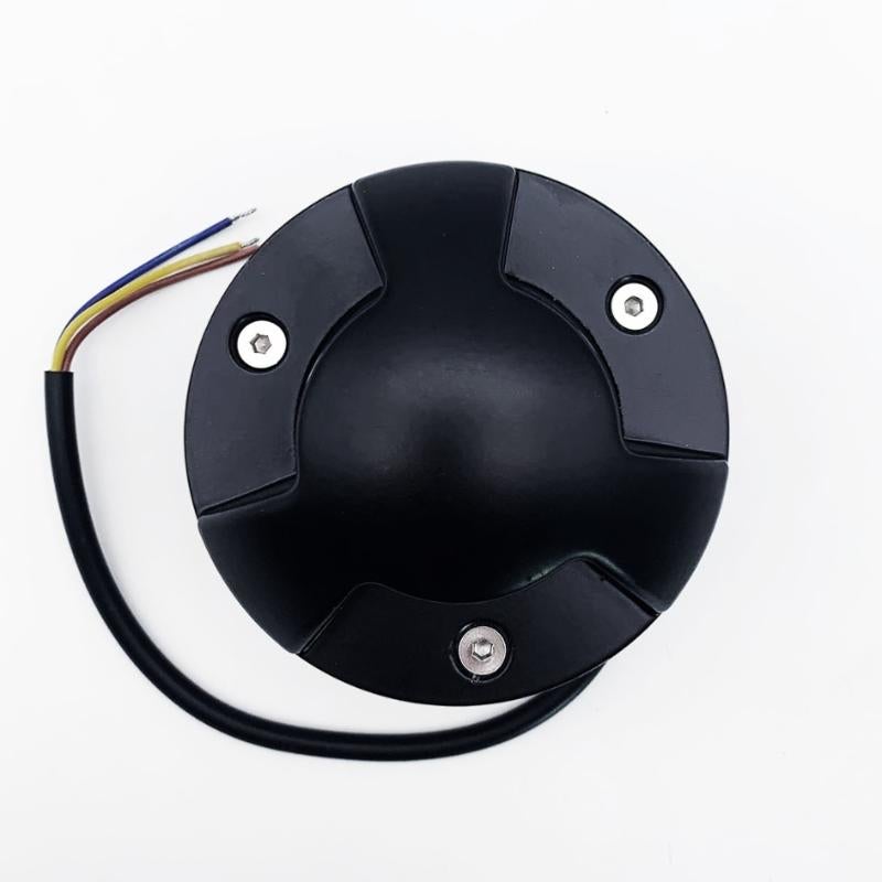 Spot LED Extérieur Encastrable IP65 220V Sol 3W Walkable 3 faisceaux - Blanc Froid 6000K - 8000K - SILAMP - 6