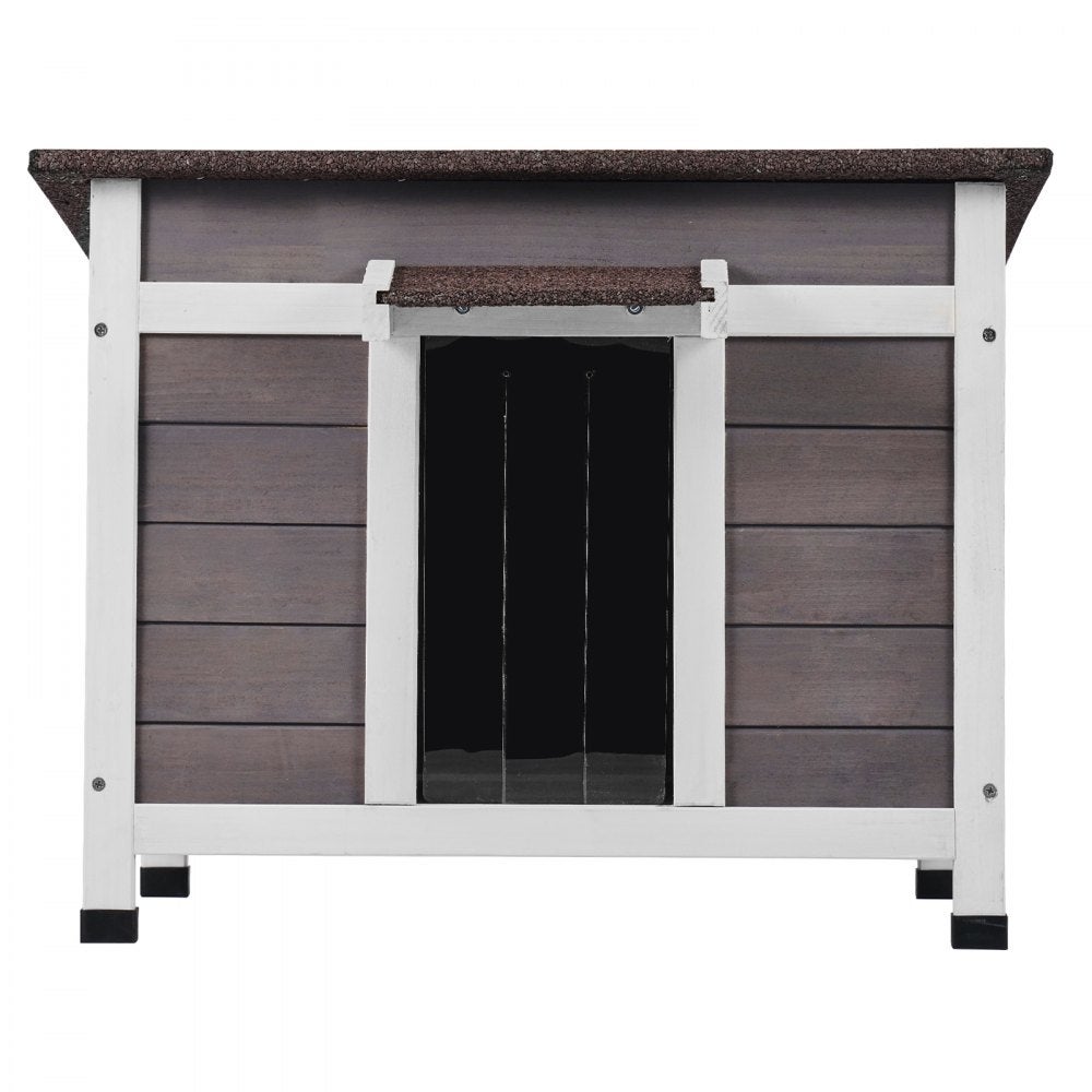 Casa abrigo gatos madeira exterior inverno 600x530x465mm TEKMAQUINAS - 4