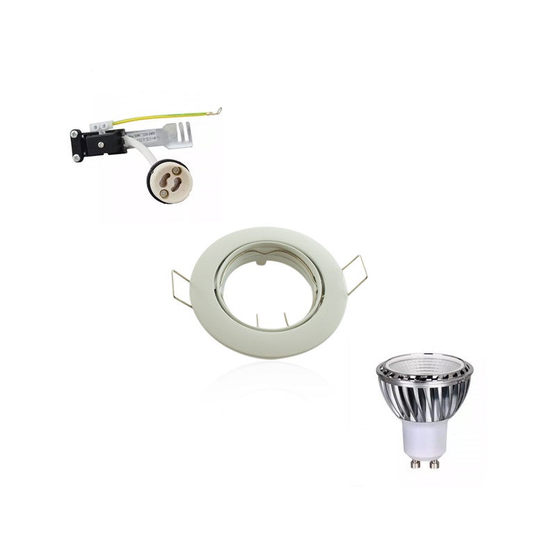 Ampoule LED GU10 1.4W Verte - 21 LED - 100 Lm - Neuf