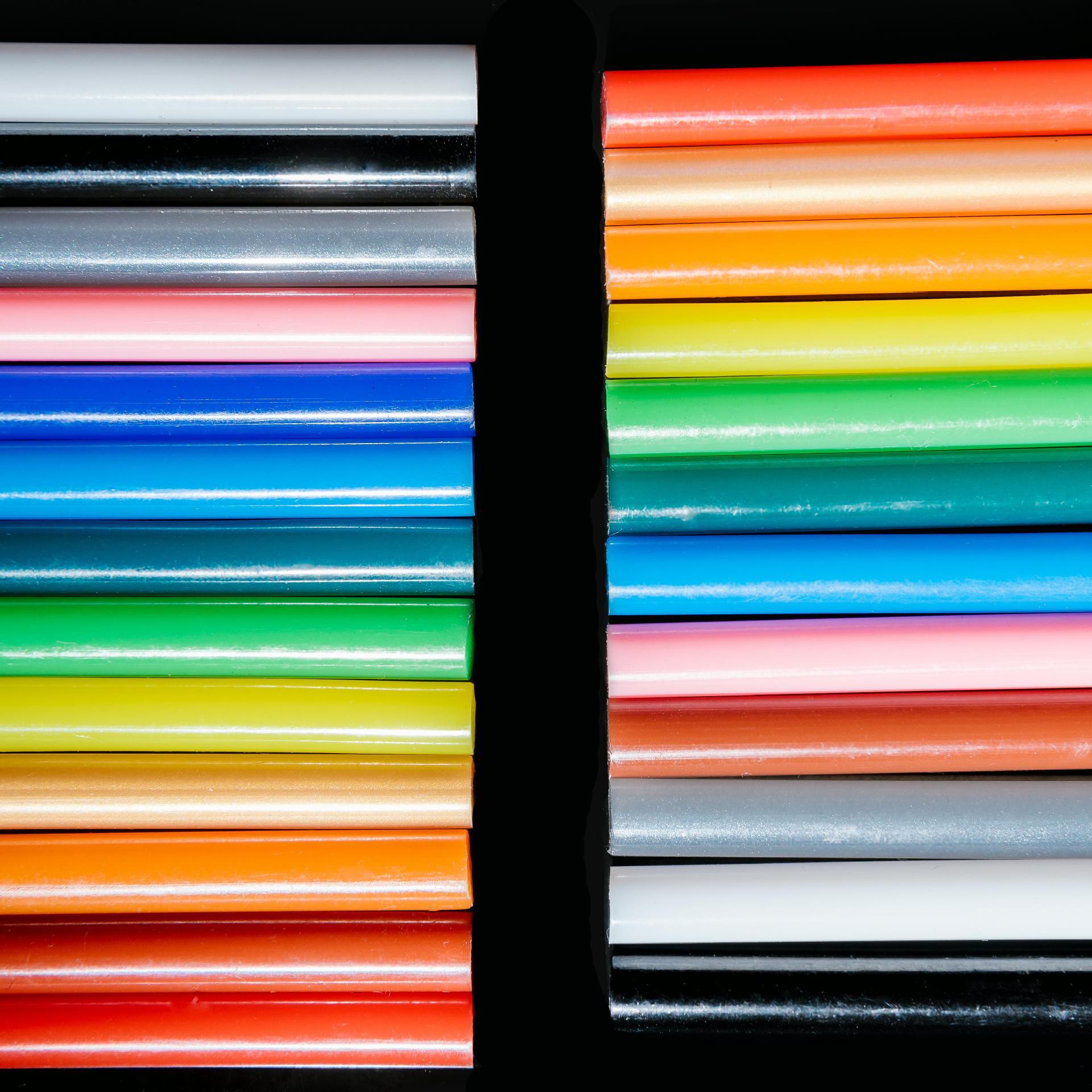Bâton de colle thermofusible Flash coloré haute viscosité bande de — free download