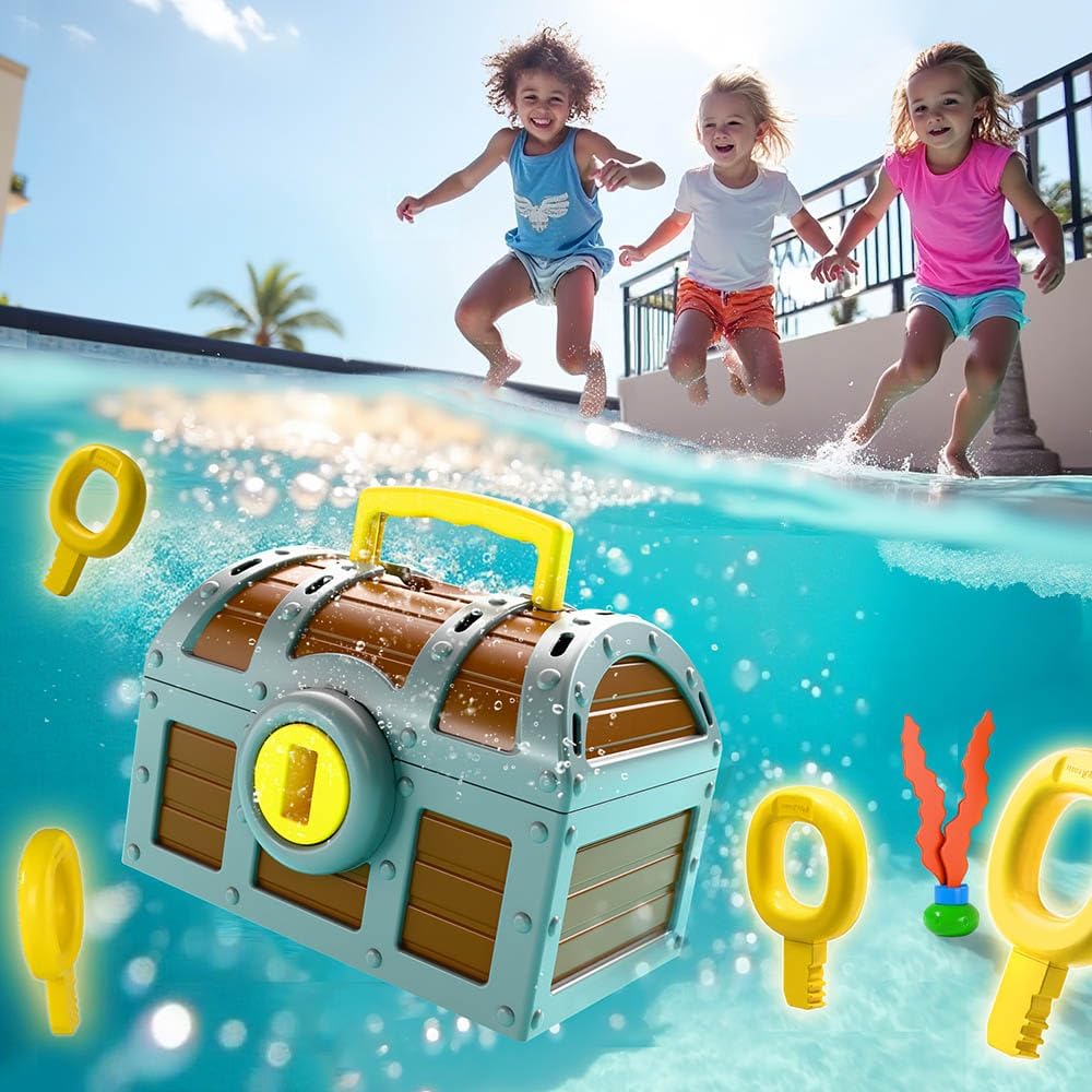 18 Pierres Précieuses De Plongée – Jouets De Piscine Enfants – Formes Variées – Plastique Durable – Jeux De Trésor