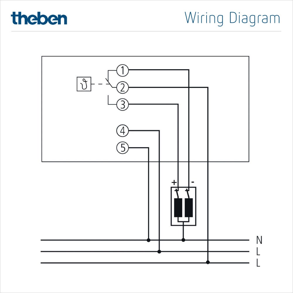 Theben 7820030 RAMSES 782 Thermostat programmable analogique, version réseau, programme journalier ou hebdomadaire - 2
