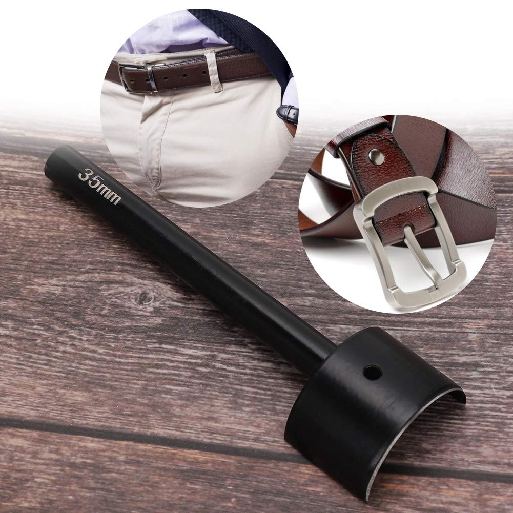 Poinçon Demi-Cercle Cuir 40mm – Emporte-Pièce Rond Coin Cutter Acier Inox Pour Artisanat & Bricolage Cuir