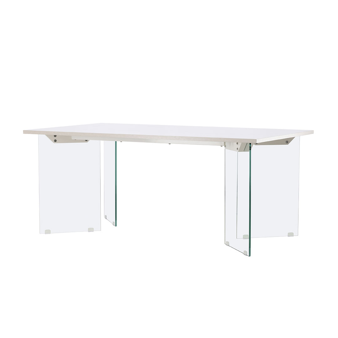 Ester stół do jadalni 90x180 cm jasnoszary.