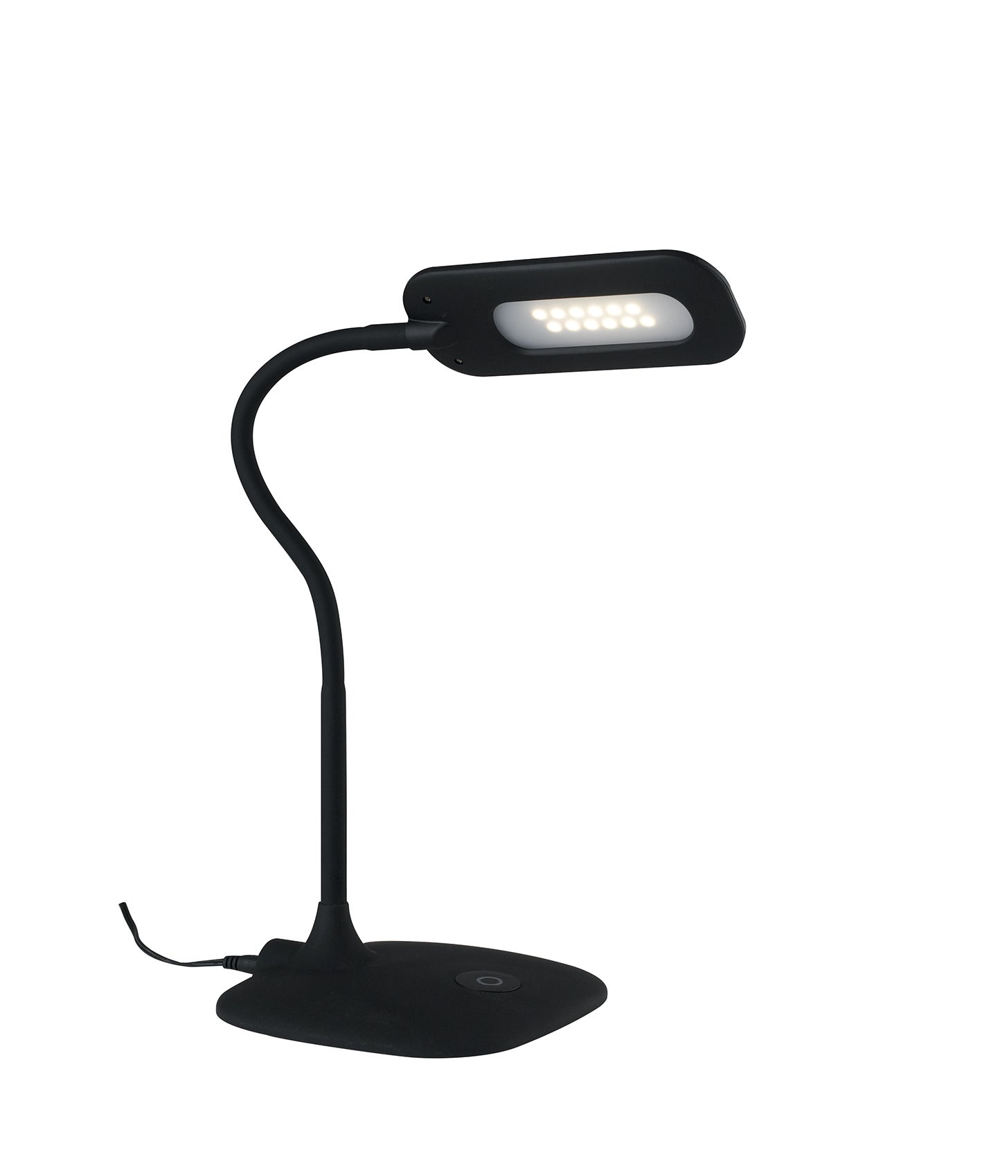 Lampe de lecture LED DARWIN orientable en métal noir avec variateur tactile - 3